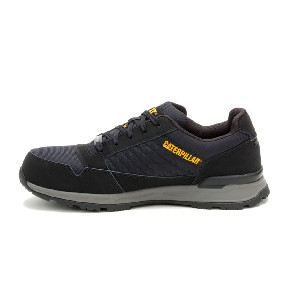 Caterpillar Mens Venward Composite Toe SD Black Shoes (NWT) - Picture 4 of 6